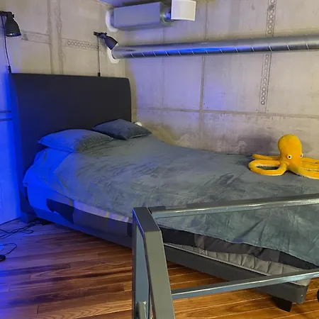 Modern Loft In The Middle Of The City, Parking Space, Tv Game *