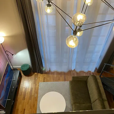 Modern Loft In The Middle Of The City, Parking Space, Tv Game *