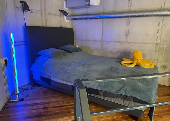 Modern Loft In The Middle Of The City, Parking Space, Tv Game *